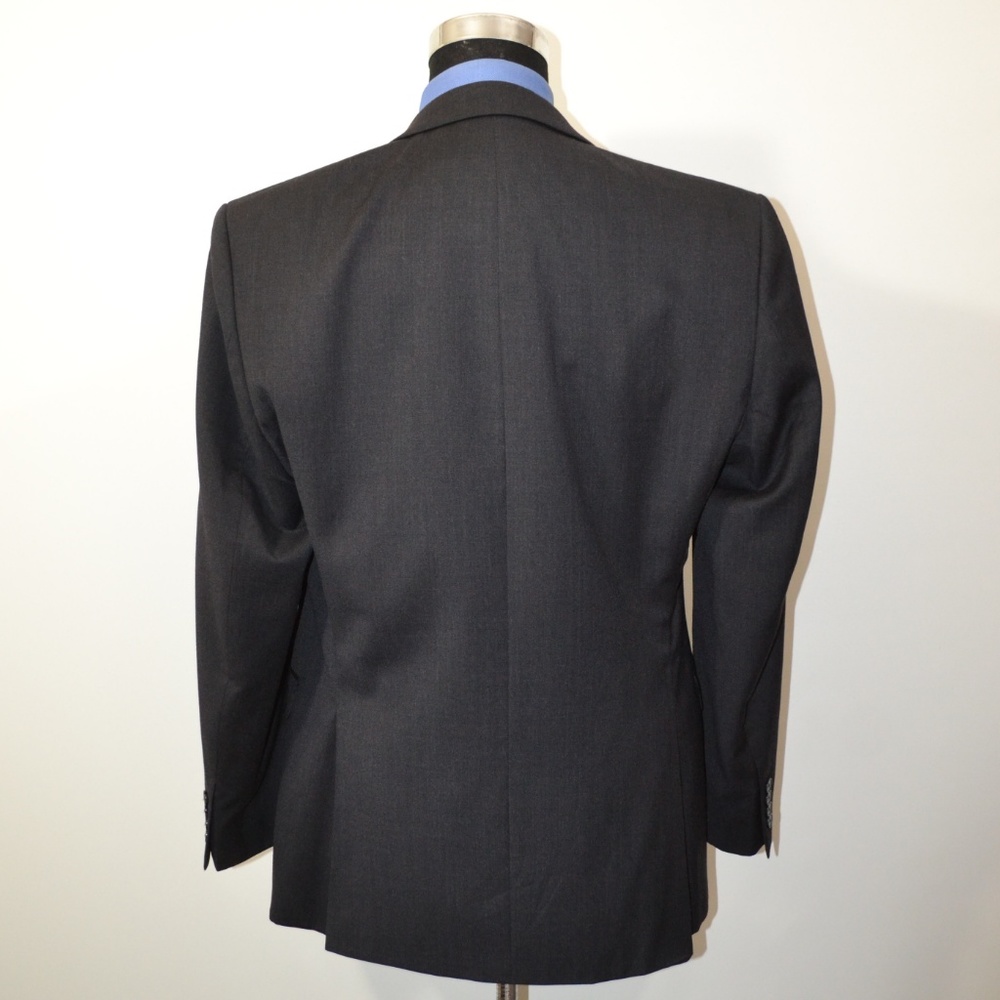 Calvin Klein 42R Sport Coat Blazer Suit Jacket Bla - Picture 5 of 8